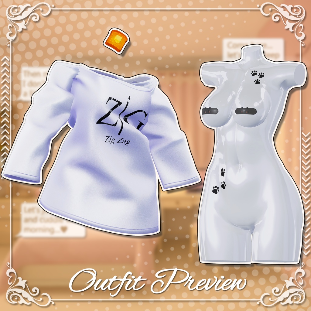 だぼシャツ【9アバター対応】