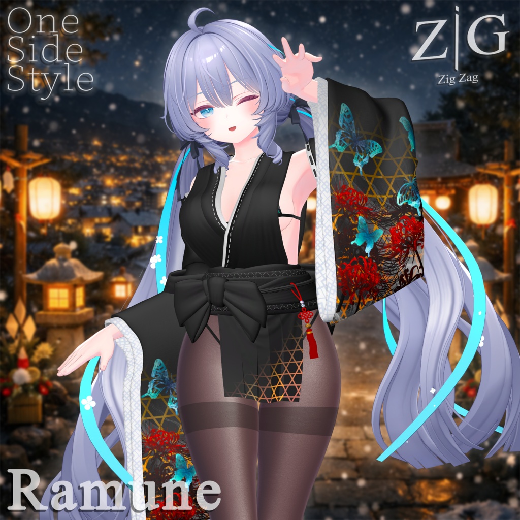 【着物】OneSideStyle【6アバター対応】