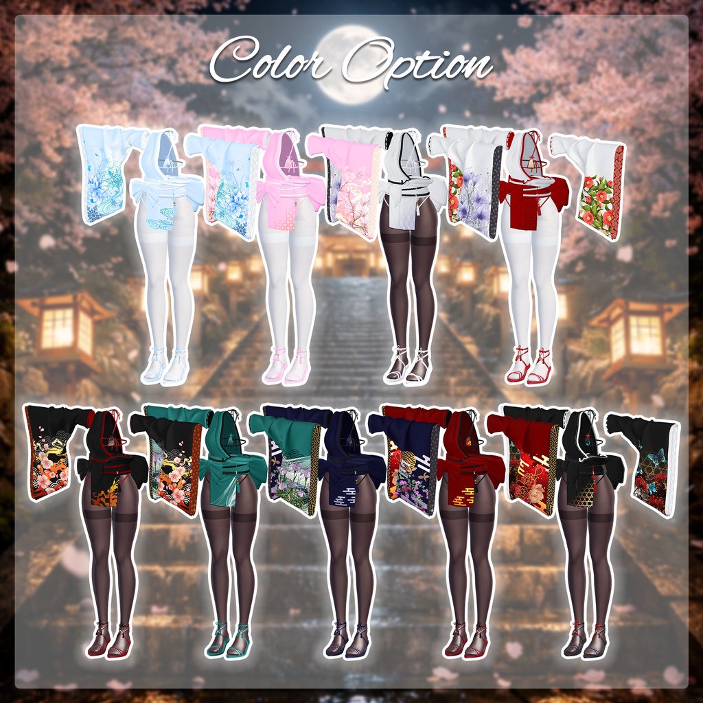 【着物】OneSideStyle【5アバター対応】