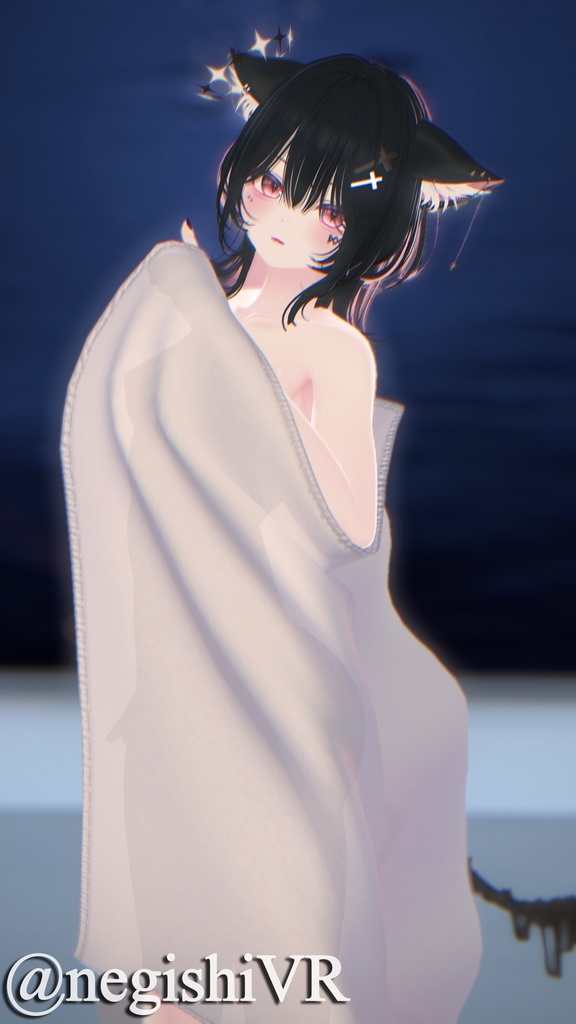 【バスタオル】ShadowVeil【8アバター対応】