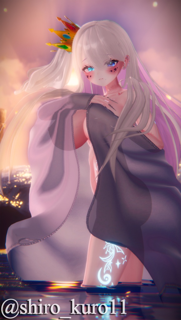 【バスタオル】ShadowVeil【8アバター対応】