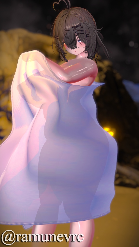 【バスタオル】ShadowVeil【8アバター対応】