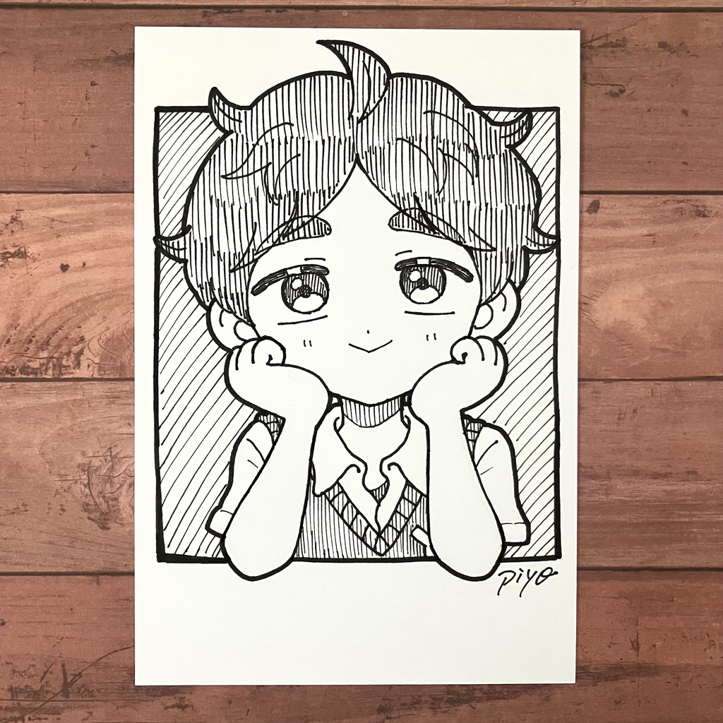 【ドローイングポストカード原画】