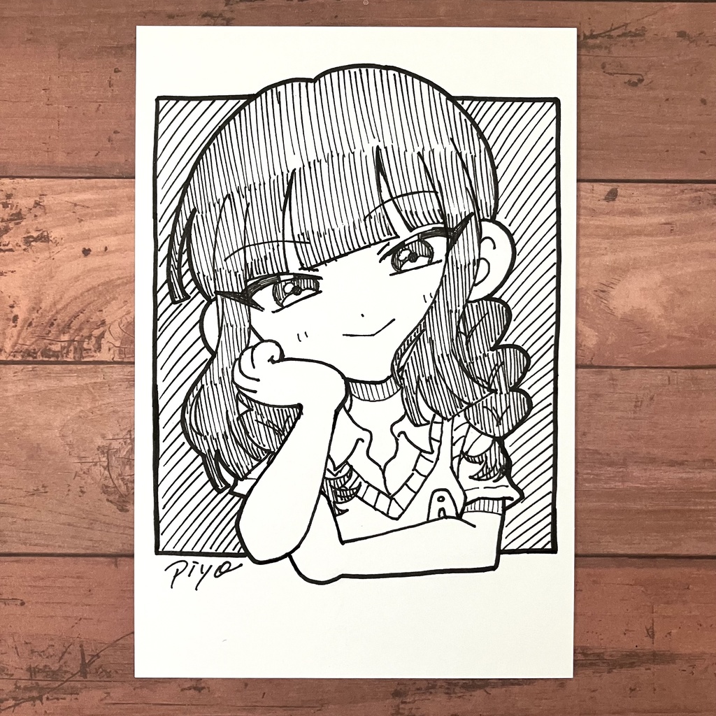 【ドローイングポストカード原画】