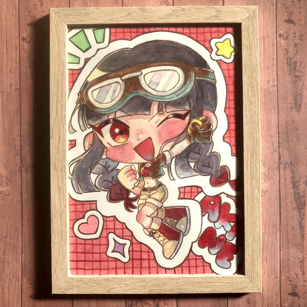 【A5原画】アカネ🌟