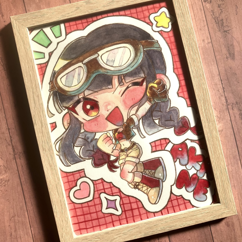 【A5原画】アカネ🌟