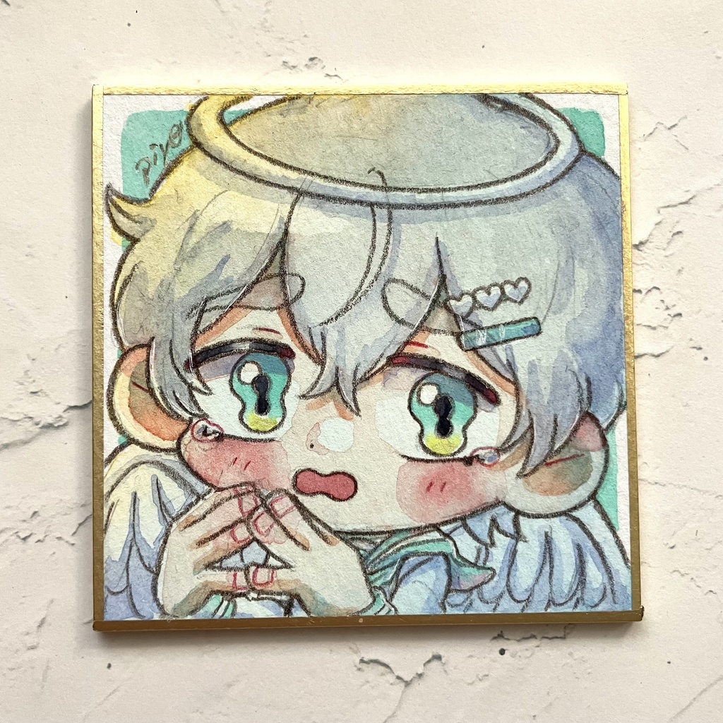 【豆色紙原画】2種