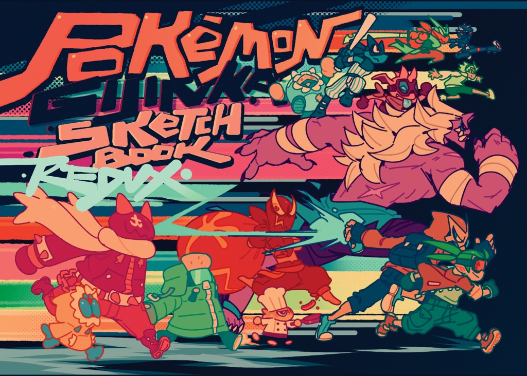 Pokemon Gijinka Sketchbook REDUX
