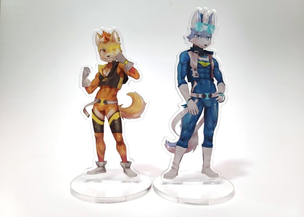 橙、青、まとめ本&アクリルスタンド