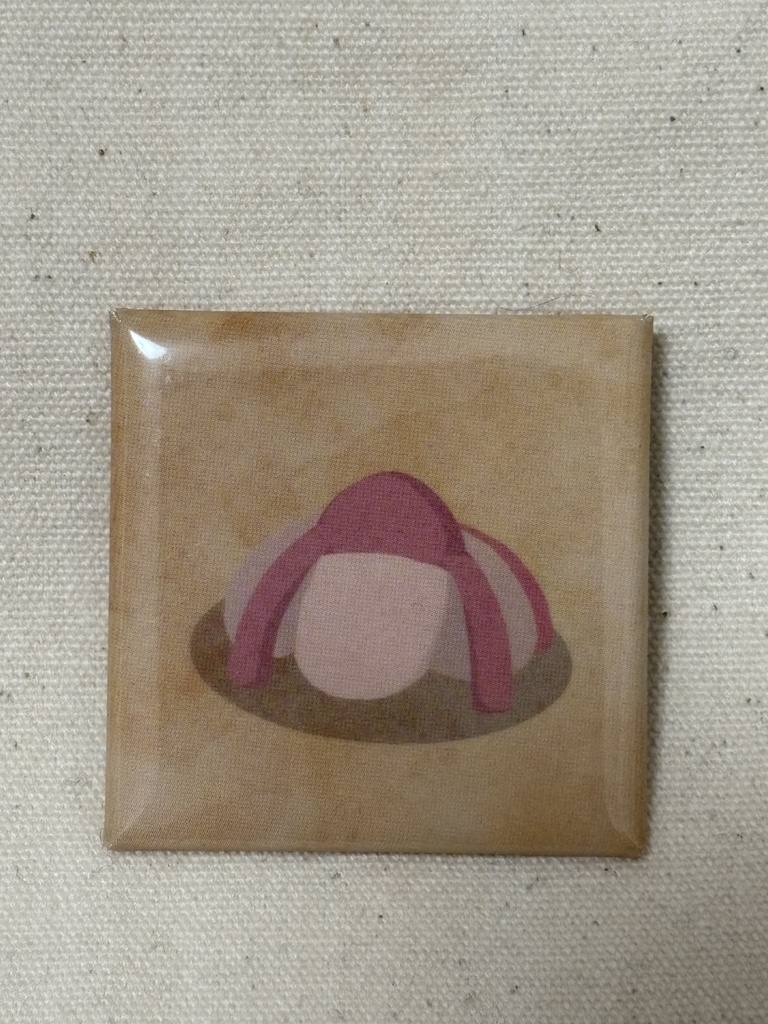 缶バッジ・普通のグルー