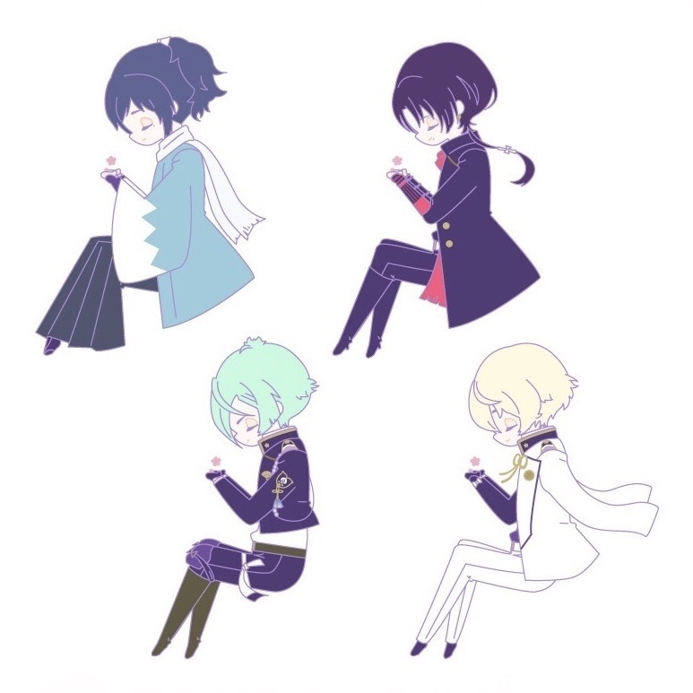 ＊刀剣乱舞＊ アクキー よこがおシリーズvol.1