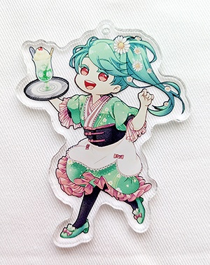 アクリルキーホルダー 4種