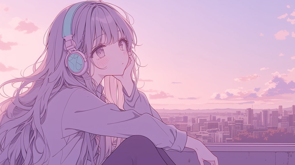 【フリーBGM】黄昏を眺めて