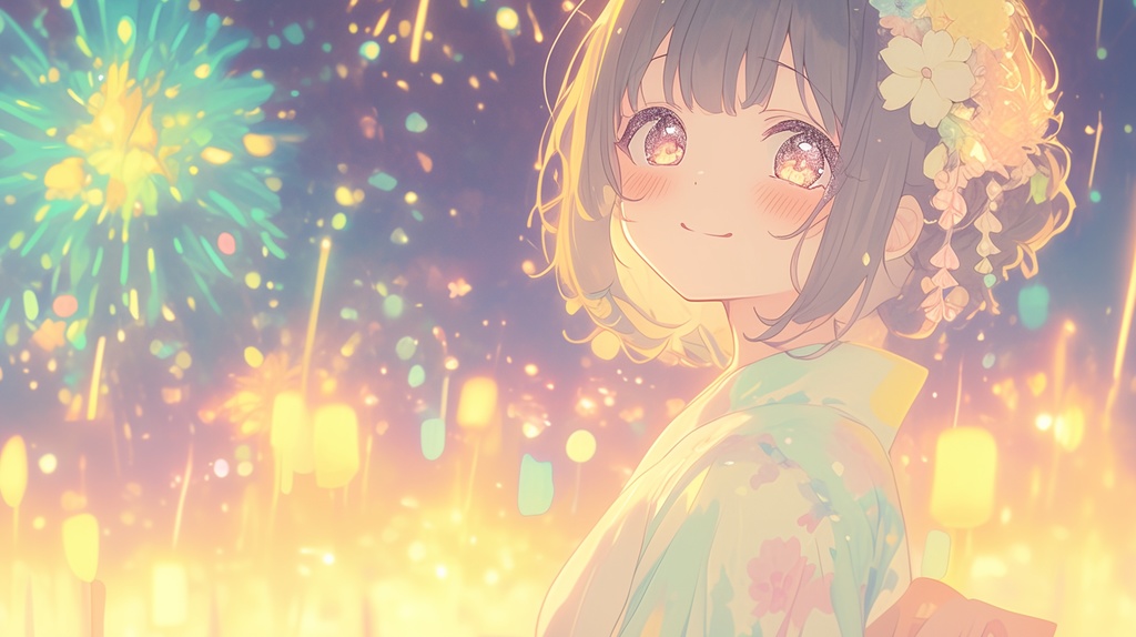 【フリーBGM】夏夜空