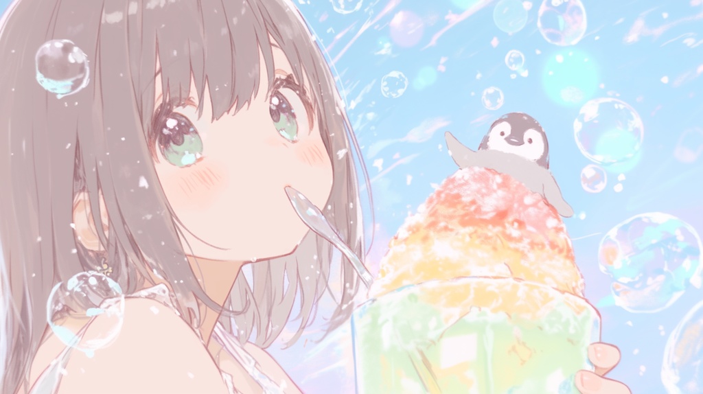 【フリーBGM】かき氷ペンギン