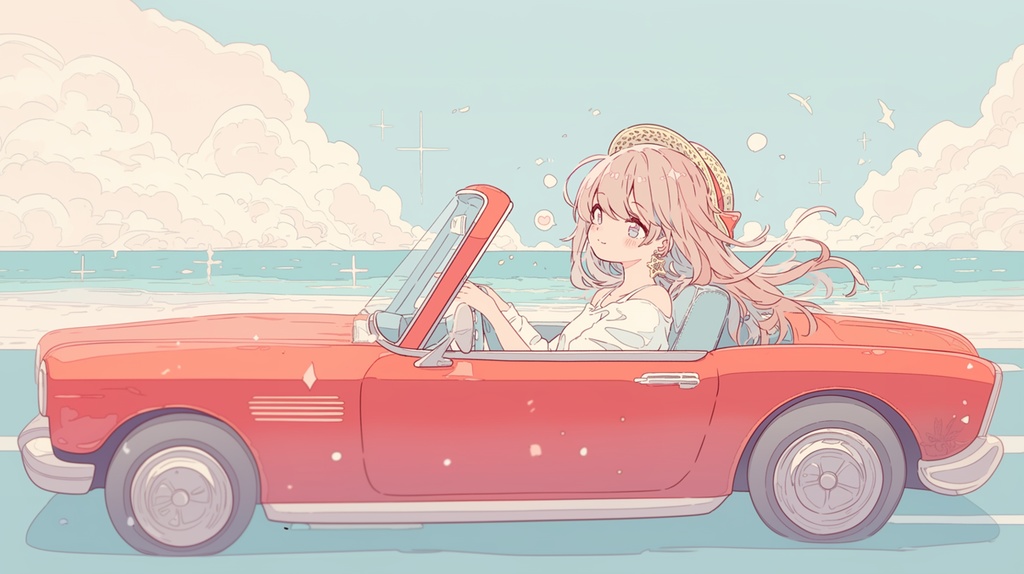 【フリーBGM】Leisurely drive