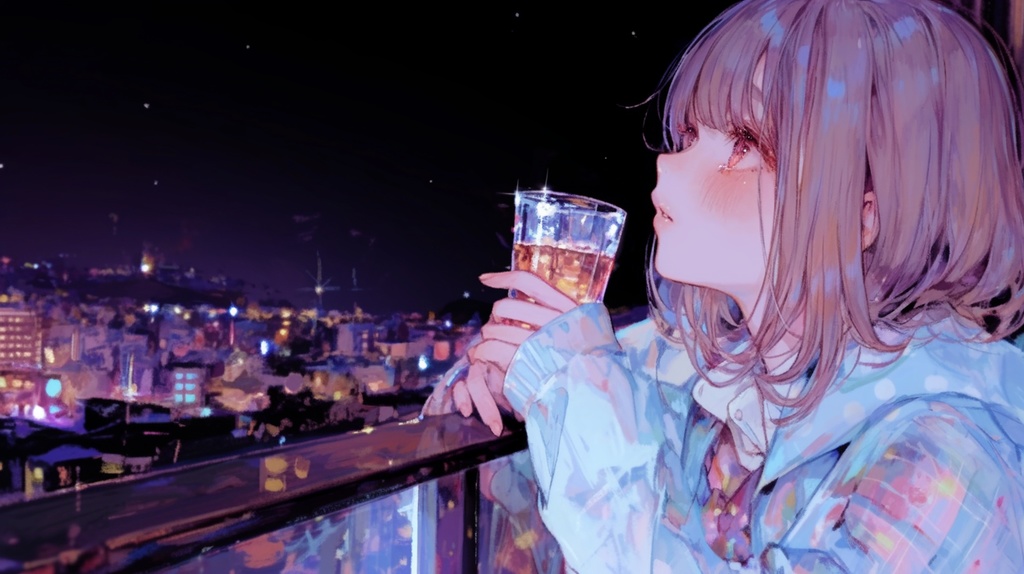 【フリーBGM】寂しい夜に