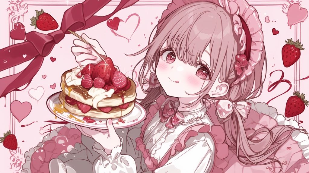 【フリーBGM】ふわふわいちご時間