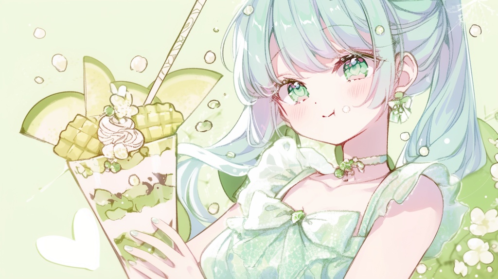 【フリーBGM】めろんぱふぇ