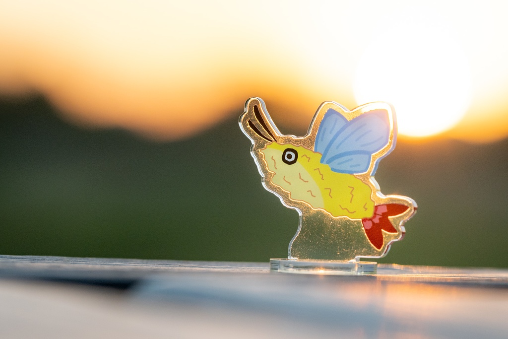 エビスカシバ アクリルフィギュア