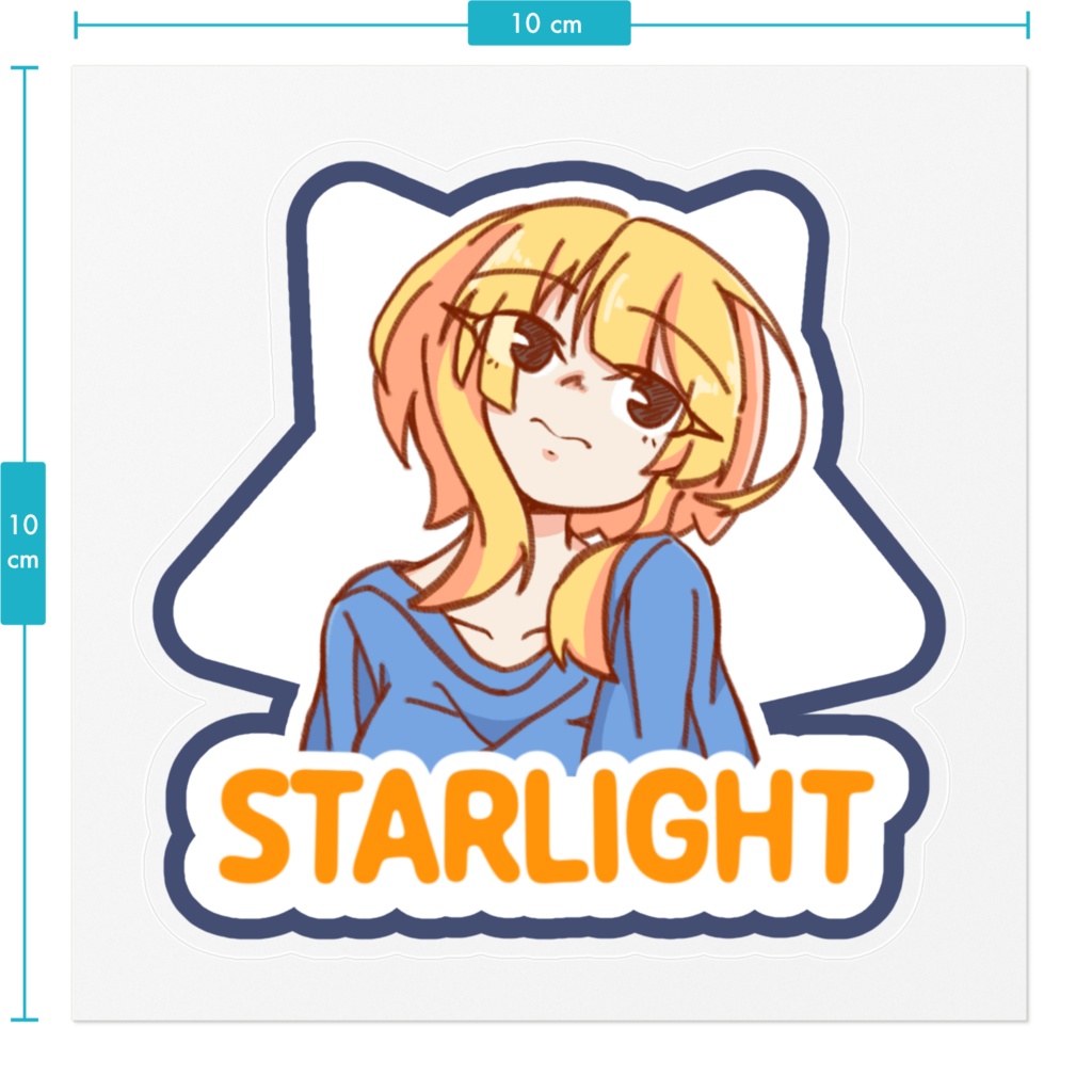 STARLIGHTステッカー feat.雷未来