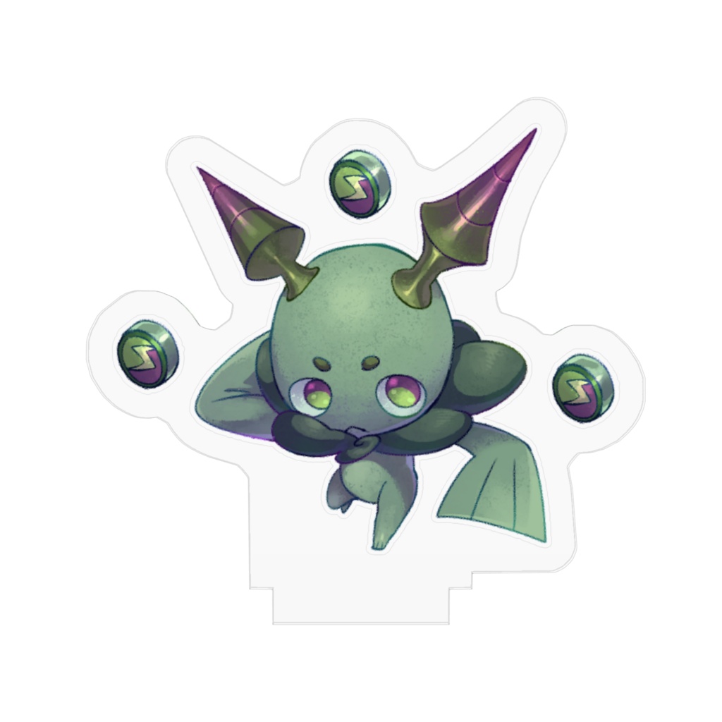 お月さまのラルムアクリルフィギュア〈木星のニュアージュ〉