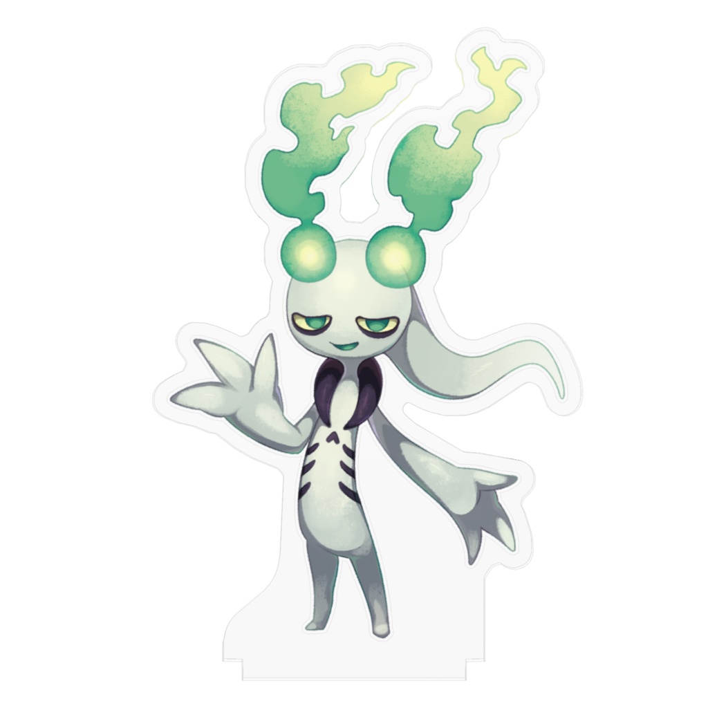 お月さまのラルムアクリルフィギュア〈冥王星のアニムス〉