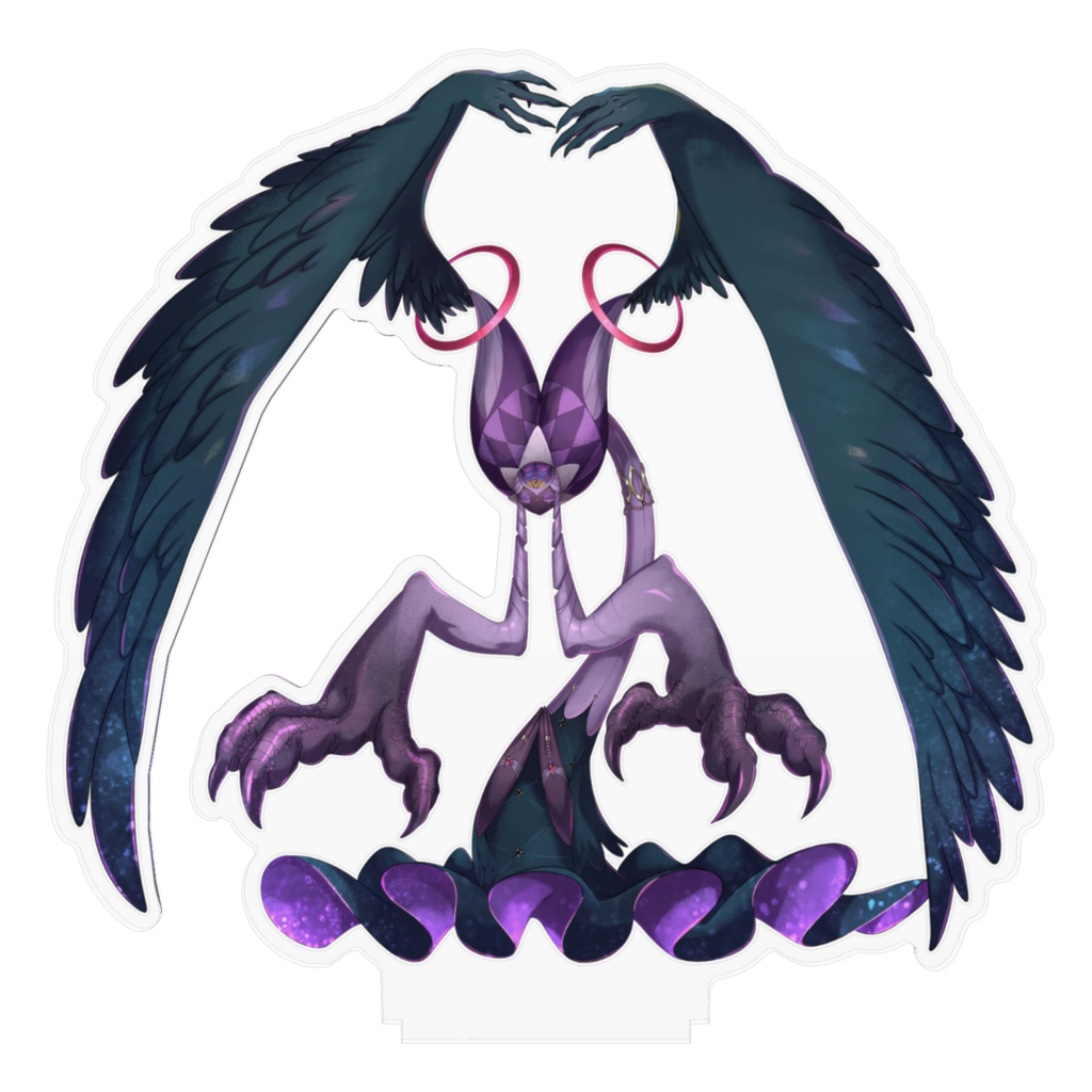 お月さまのラルムアクリルフィギュア〈蝕のラ・トゥール〉