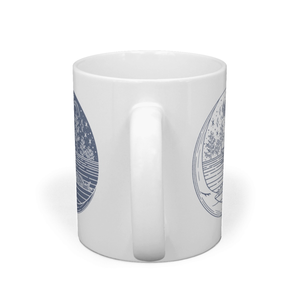 星と生命マグカップ