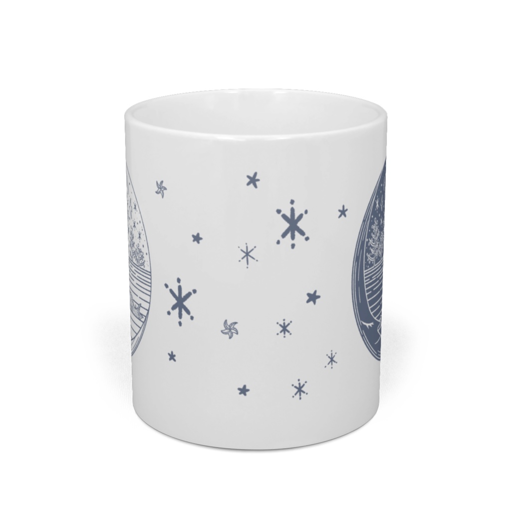 星と生命マグカップ