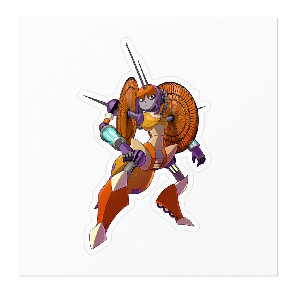 バグロイドステッカー001.アントロニカ