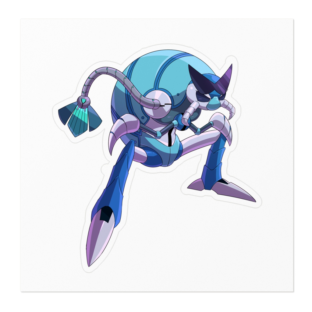 バグロイドステッカー004.ローリングラース