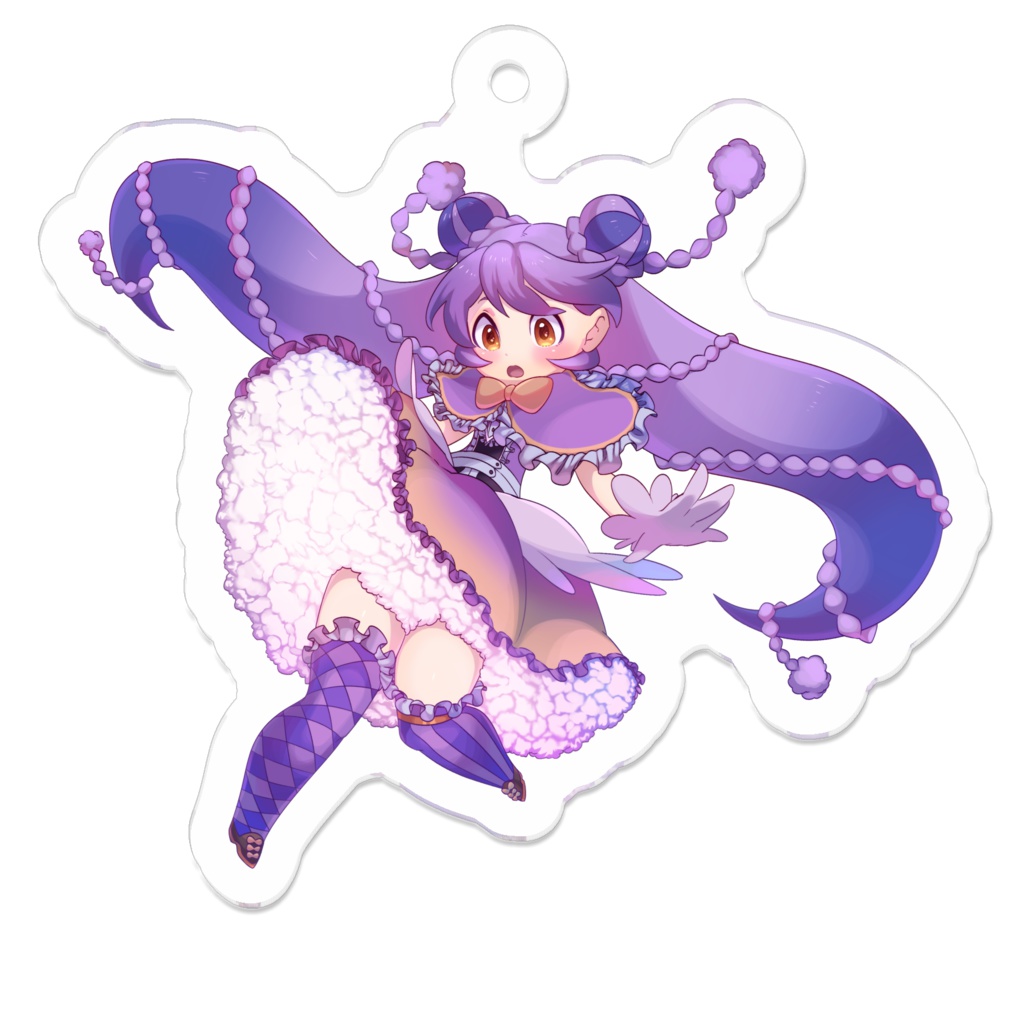 もこもこちゃんアクキー