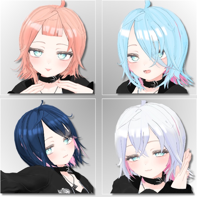 【5アバター対応】Variable WolfCut -バリアブルウルフカット-