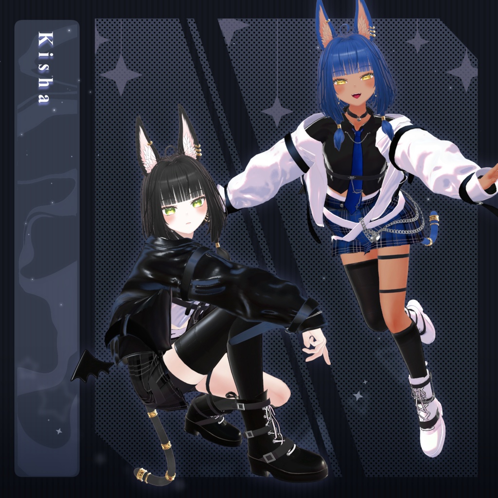 【14アバター対応】ナイトメアデビル -Jacket Coordinate-