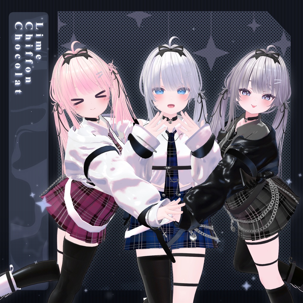 【14アバター対応】ナイトメアデビル -Jacket Coordinate-