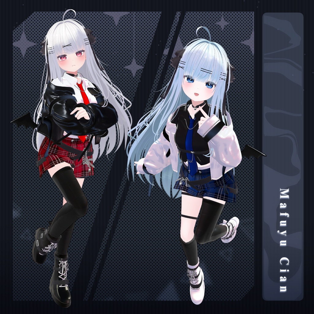 【14アバター対応】ナイトメアデビル -Jacket Coordinate-