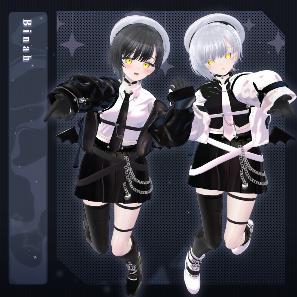 【14アバター対応】ナイトメアデビル -Jacket Coordinate-