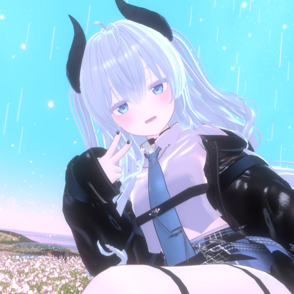 【14アバター対応】ナイトメアデビル -Jacket Coordinate-