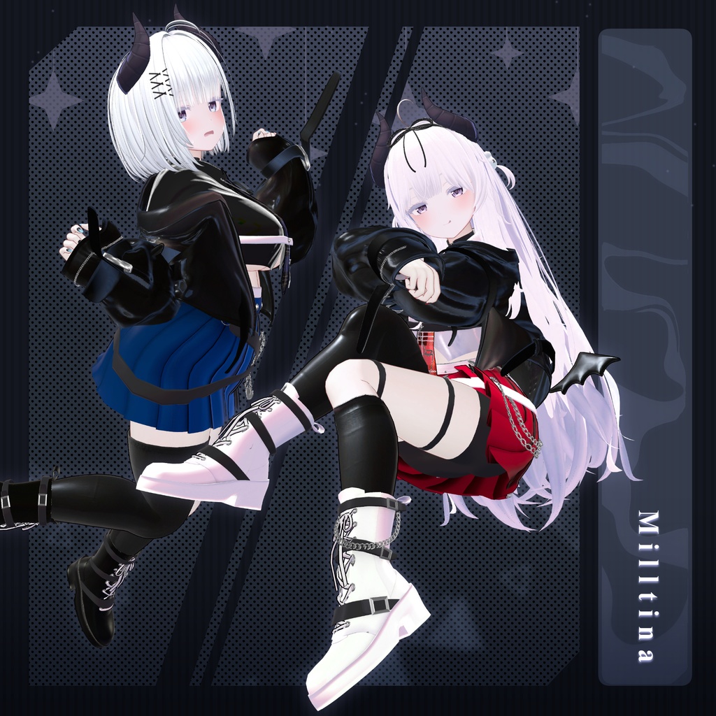 【14アバター対応】ナイトメアデビル -Jacket Coordinate-