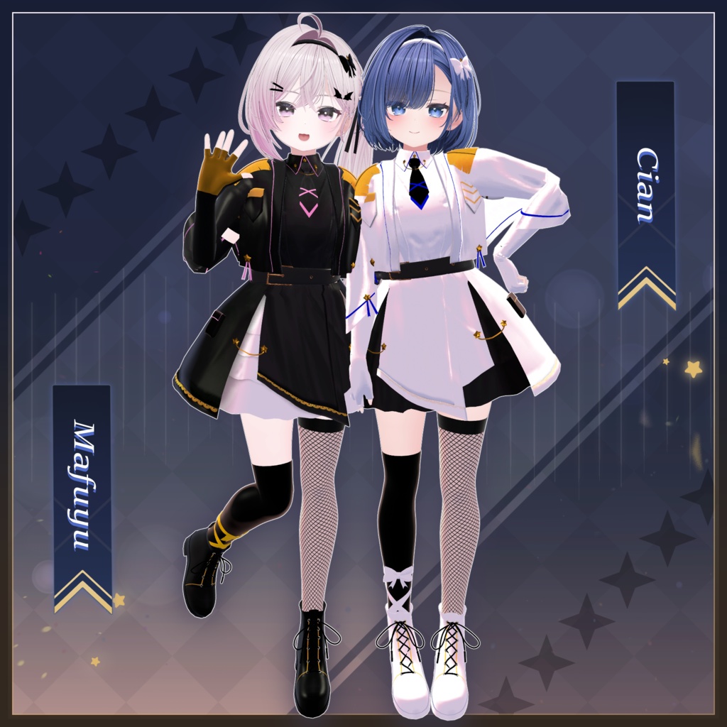 【10アバター対応】ノワールエトワール -NoirEtoile-