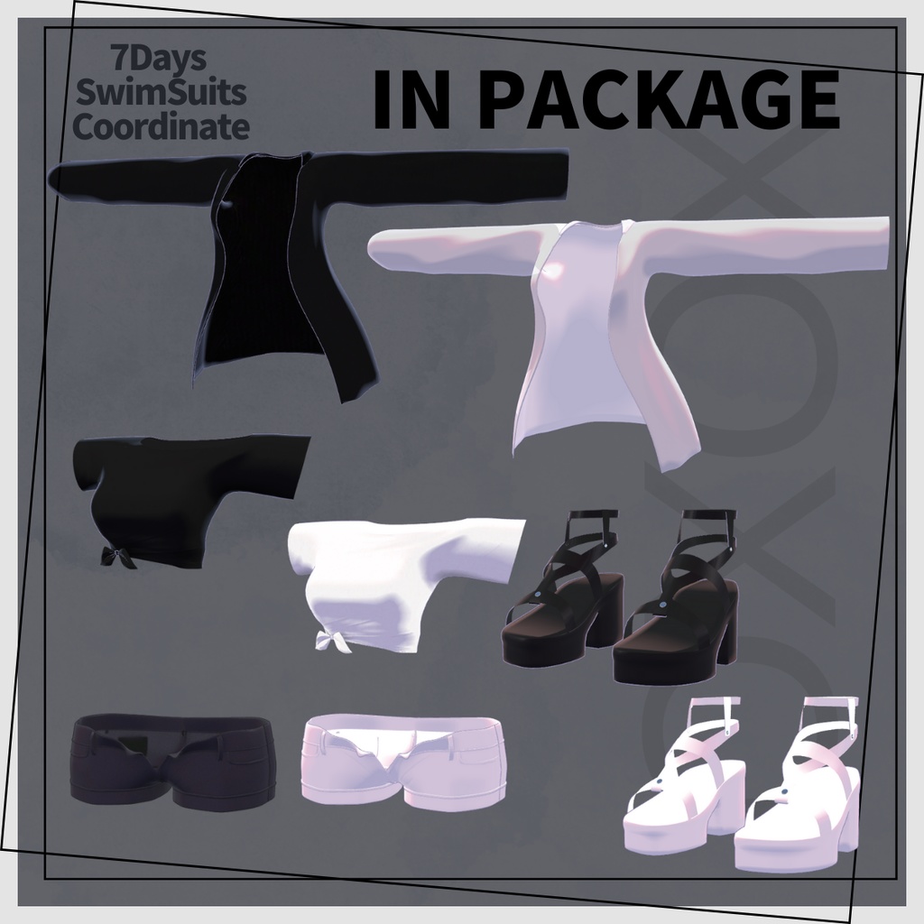 【ルルネ専用】7Days SwimSuits Coodinate