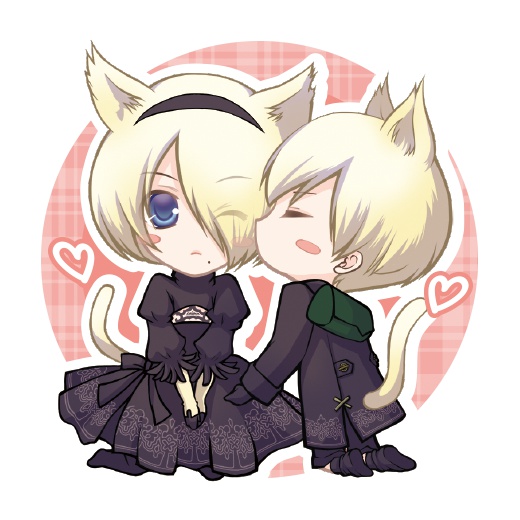 2B＆9S　アクリルキーホルダー
