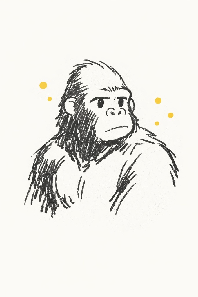 ゴリラ　アイコン