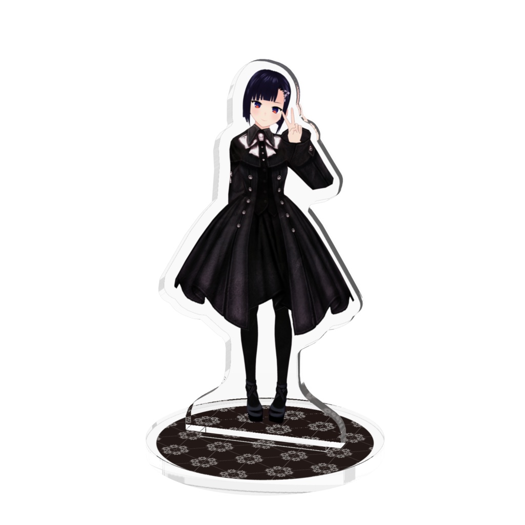 ちーちゃんのアクリルフィギュア ~片手ピースver.~