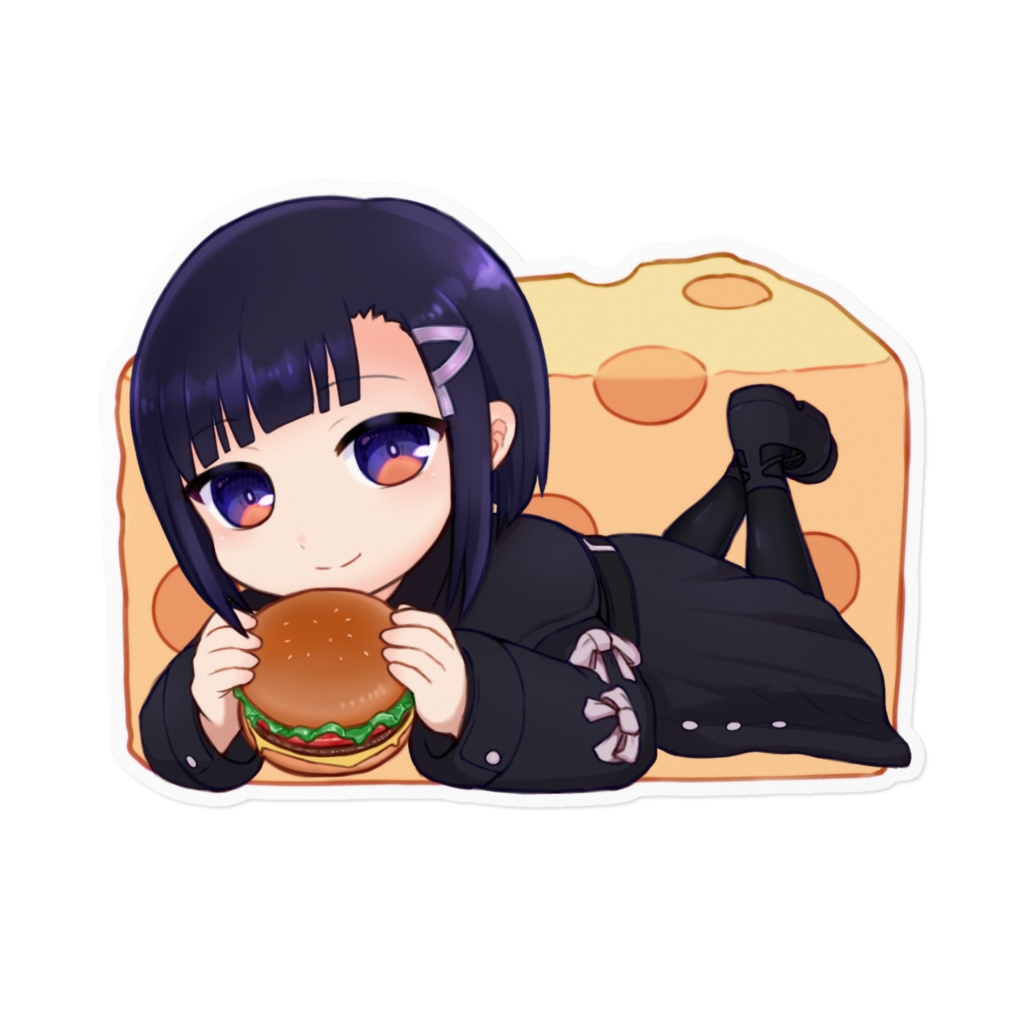 ちーちゃんのミニキャラステッカー