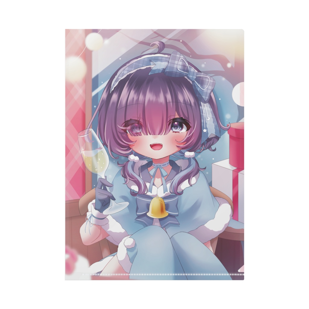 ちーちゃんのクリアファイル2024年クリスマス