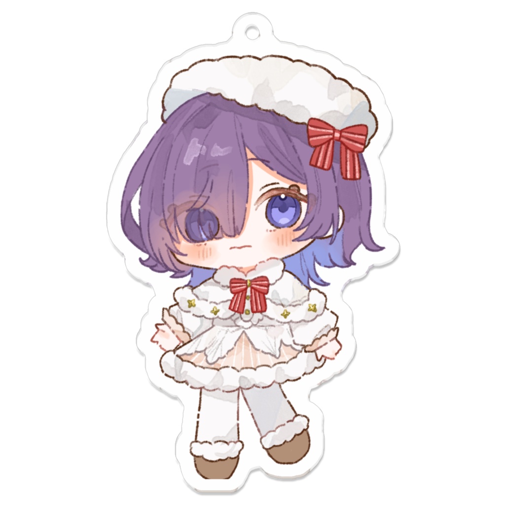 ちーちゃんのアクリルキーホルダー2024クリスマス