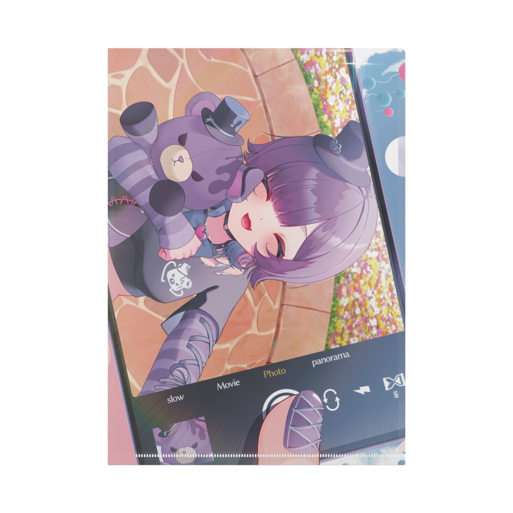 ちーちゃんとちー友のクリアファイル