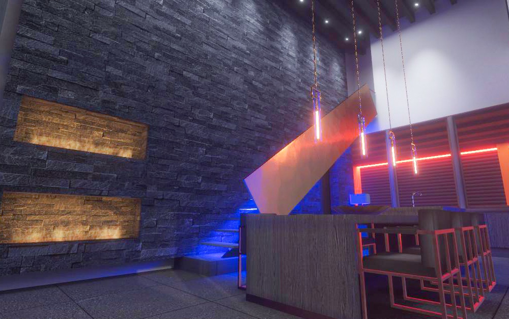 Rofspa【ワールドアセット/VRChat-compatible world】